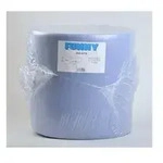 Putztuchrolle Industrie 3-lagig 1000 Blatt 36 x 38cm Putzpapier blau verklebt