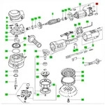 Festool Abschaltkohle ( Paar ) f&uuml;r RO 150 E