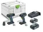 Festool Schrauber- und Bohrer-Set TID 18 Basic-Set T18 - Neu 04/2026