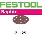 FESTOOL Schleifscheiben Saphir STF &Oslash;125mm 8-Loch P24, 25Stk.