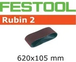 FESTOOL Schleifband Rubin2 105 x 620mm P60, 10Stk.