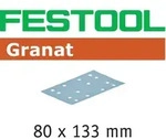 FESTOOL Schleifstreifen Granat STF 80 x 133mm P400, 100Stk.