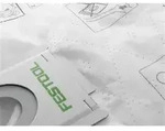 5x Festool Selfclean Filtersack SC FIS-CT 36
