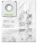 3x FESTOOL Sicherheitsfiltersack FIS-CTH 26