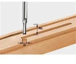FESTOOL Nutfr&auml;ser mit Hartmetall-Grundschneide HW S8 D8/20