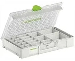 FESTOOL Systainer3 SYS3 ORG M 89 mit 20 Einsatzboxen, 508 x 296 x 89mm