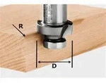FESTOOL Abrundfr&auml;ser o. Kugellager HW R4-OFK 500, 1Stk.