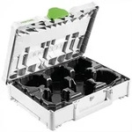 Festool Systainer3 SYS-STF-D77/D90/93V mit Einlage f&uuml;r Schleifmittel, alt: 497687