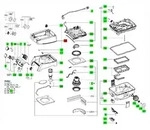 FESTOOL Umbausatz Schlauchdepot Haube f&uuml;r CT MINI/MIDI (bis 09/2013) mit