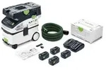 Festool Akku-Absaugmobil CTMC MIDI I-Plus inkl. Energie-Set 4x5,0/TCL 6 Duo