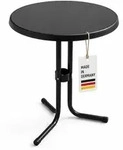 Gardissimo SCHIEFER Gartentisch Klapptisch Sevelit-Platte 60cm klappbar