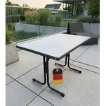 Gardissimo METALL Gartentisch Klapptisch mit Sevelit-Platte 115x70cm klappbar