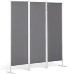 Leco KLASSIK Stellwand Paravent Sichtschutz Schutz 150cm anthrazit