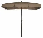 Doppler WATERPROOF III Sonnenschirm wasserdicht & h&ouml;henverstellbar greige 225 x