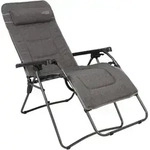 Westfield Relaxsessel Liegestuhl Sonnenliege Liege Campingsessel grau #1