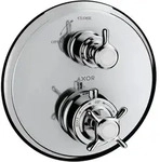 hansgrohe AXOR Montreux Thermostat Unterputzmodell mit Absperrventil,1 Verbraucher,