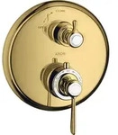 hansgrohe AXOR Montreux Thermostat Unterputzmodell mit Abstellventil,...