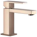 Gessi Rettangolo Waschtisch-Einhebelmischer, ohne Ablaufgarnitur, Ausladung 129 mm,