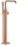 Grohe Essence Einhand-Wannenbatterie, Bodenmontage, schwenkbar, Ausladung 277mm, mit