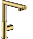 hansgrohe AXOR Uno Select Waschtischmischer 220 mit Zugstangen-Ablaufgarnitur,