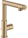 hansgrohe AXOR Uno Select Waschtischmischer 220 mit Zugstangen-Ablaufgarnitur,