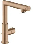 hansgrohe AXOR Uno Select Waschtischmischer 220 mit Zugstangen-Ablaufgarnitur,