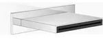 Dornbracht WATER SHEET Schwallauslauf f&uuml;r Wandmontage, 1/2, 13415979-00, Farbe: