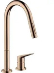 hansgrohe AXOR Citterio M DN 15 2-Loch-Einhebel-K&uuml;chenmischer 220 mit...