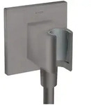 hansgrohe AXOR ShowerSolutions FixFit Portereinheit Square, 36734340, Farbe: Brushed