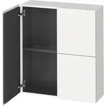 Duravit L-Cube Halbhochschrank, 2 T&uuml;ren, 700x243x800mm, LC116701818, Farbe:...