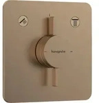 hansgrohe DuoTurn Q Mischer, Unterputz, 2 Verbraucher, 2 Funktionen, Soft Edge