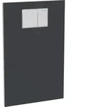 Geberit Designplatte f&uuml;r Geberit AquaClean WC-Aufsatz, 115.324.SJ.1, Farbe: Glas