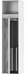 hansgrohe XtraStoris Rock Toilettenb&uuml;rstenhalter mit Toilettenpapierhalter, Einbau,