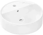 hansgrohe Xuniva S Aufsatzwaschtisch, Smart Clean, mit &Uuml;berlauf, 1 Hahnloch,