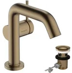 hansgrohe Tecturis S Einhebel-Waschtischarmatur 110 Fine CoolStart, EcoSmart+,...