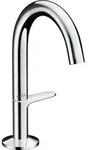 hansgrohe AXOR One Waschtischarmatur Select 140 mit Push-Open Ablaufgarnitur,