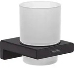 hansgrohe AddStoris Zahnputzbecher, 41749670, Farbe: Mattschwarz