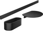 hansgrohe WallStoris Badewannenset , 27960, 27966670, Farbe: Mattschwarz