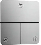 hansgrohe ShowerSelect Comfort Q Ventil, Unterputz, 3 Verbraucher, Soft Edge Rosette,