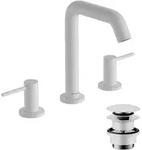 hansgrohe Tecturis S 3-Loch Waschtischarmatur 150, Ausladung 139mm, 73330700, Farbe: