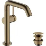 hansgrohe Tecturis S Einhebel-Waschtischarmatur 210 Fine CoolStart, mit