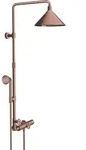 hansgrohe AXOR Starck ShowerSolutions Showerpipe mit Thermostat und 2-jet Kopfbrause