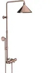 hansgrohe AXOR Starck ShowerSolutions Showerpipe mit Thermostat und 2-jet Kopfbrause