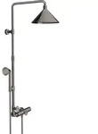 hansgrohe AXOR Starck ShowerSolutions Showerpipe mit Thermostat und 2-jet Kopfbrause