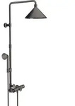 hansgrohe AXOR Starck ShowerSolutions Showerpipe mit Thermostat und 2-jet Kopfbrause