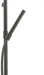 hansgrohe AXOR Starck Brauseset 0,90 m, mit Stabhandbrause 2-jet, 27980340, Farbe: