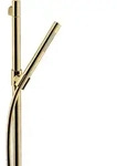 hansgrohe AXOR Starck Brauseset 0,90 m, mit Stabhandbrause 2-jet, 27980990, Farbe:
