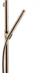 hansgrohe AXOR Starck Brauseset 0,90 m, mit Stabhandbrause 2-jet, 27980300, Farbe: