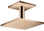hansgrohe AXOR ShowerSolutions Kopfbrause 250/250 1-jet, Deckenanschluss, 35308300,