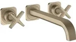 hansgrohe AXOR Citterio E 3-Loch Waschtischarmatur Unterputzmodell mit Rosetten...